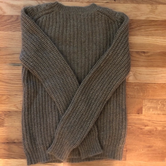 JCrew cashmere cable knit sweater - Picture 2 of 2